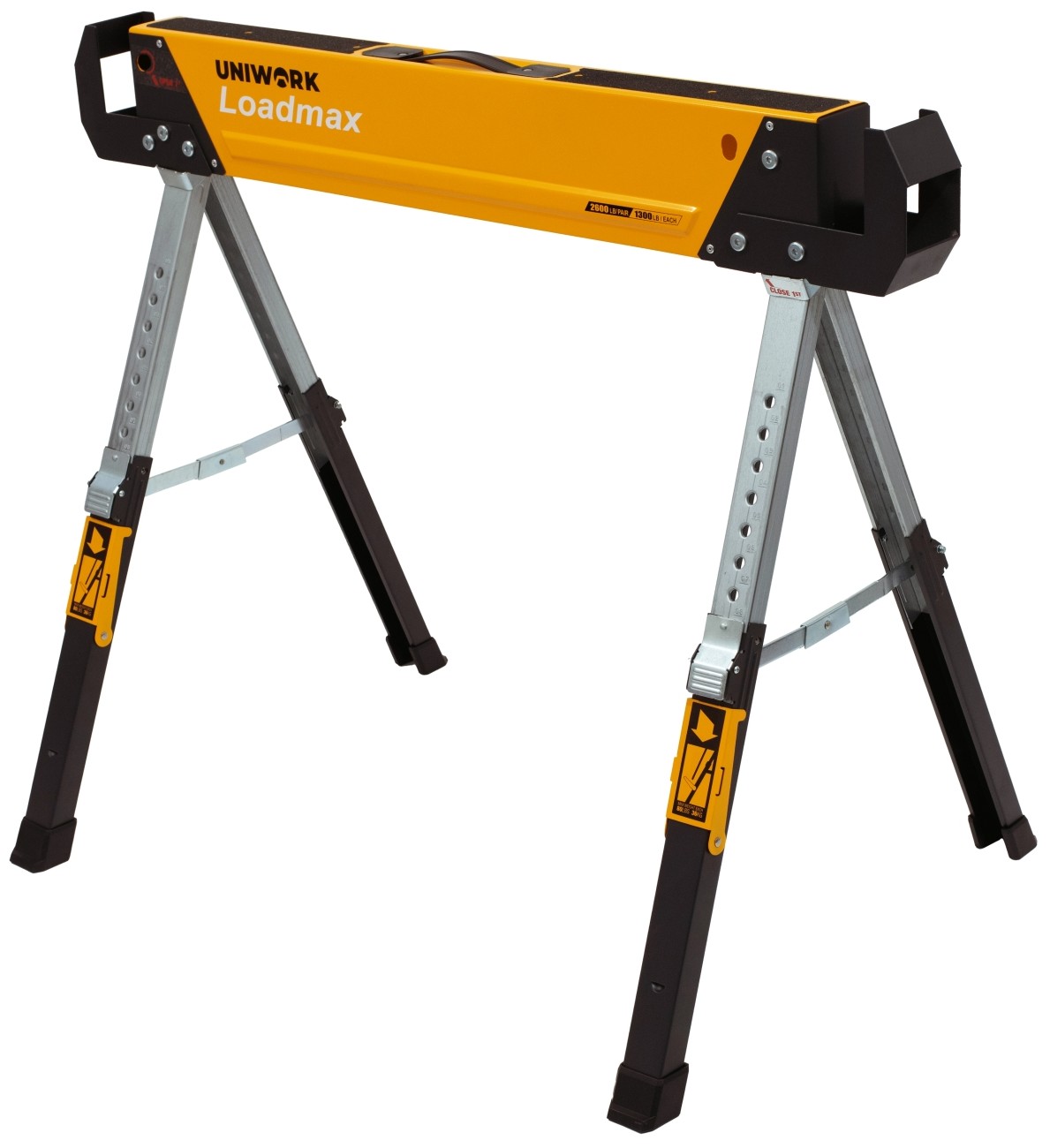 Uniwork Adjustable leg Steel Sawhorse 